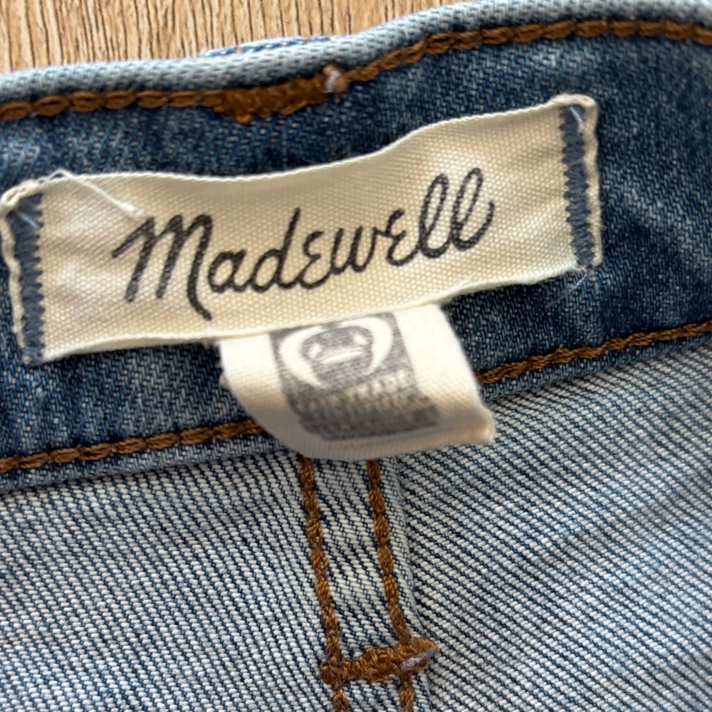 Madewell Wide-Leg Crop Women's Jeans sz 27 - Picture 2 of 5